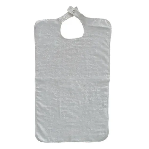 Bavoir adulte en tissu éponge